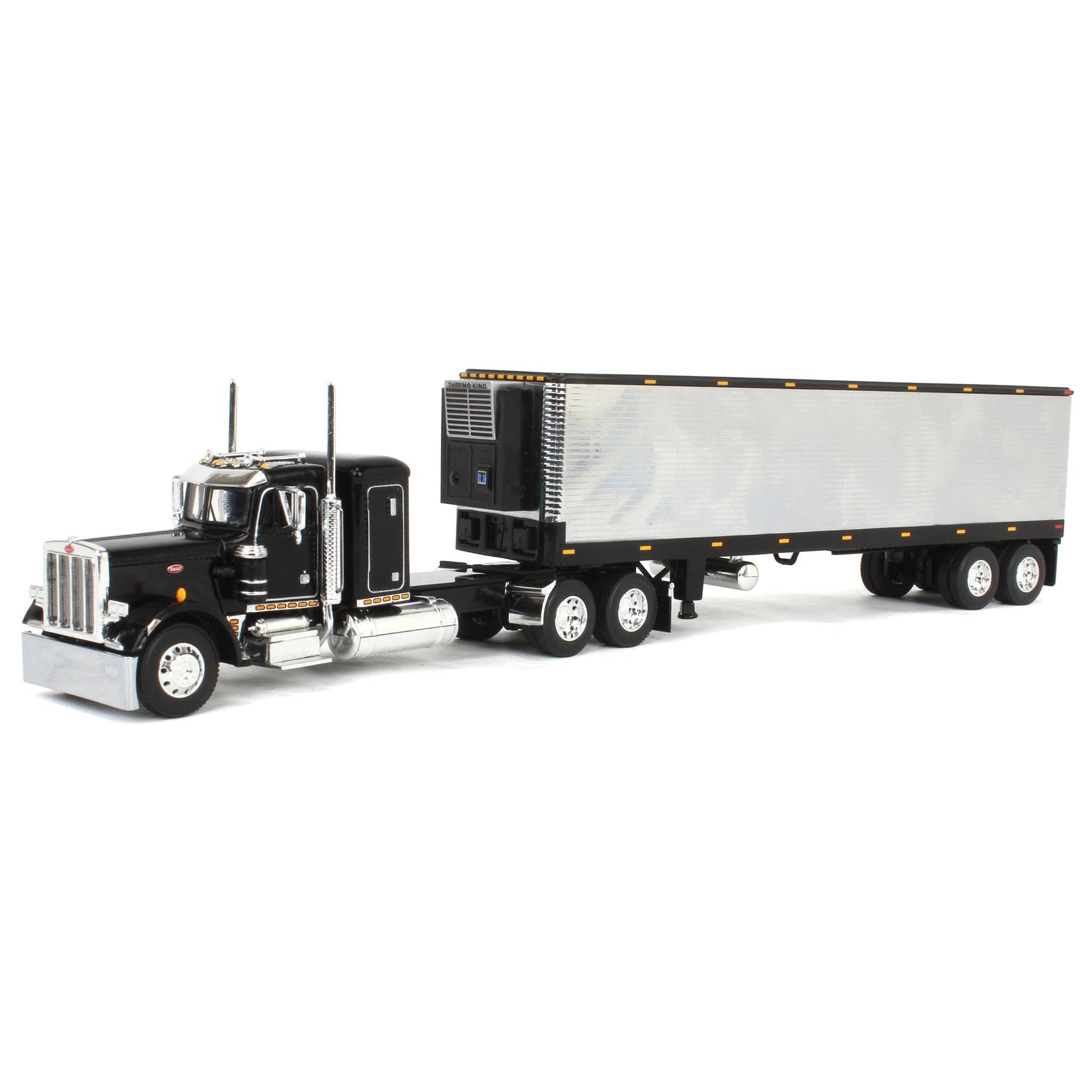 Amazon.com: First Gear 1/64 Black & Chrome Peterbilt 359